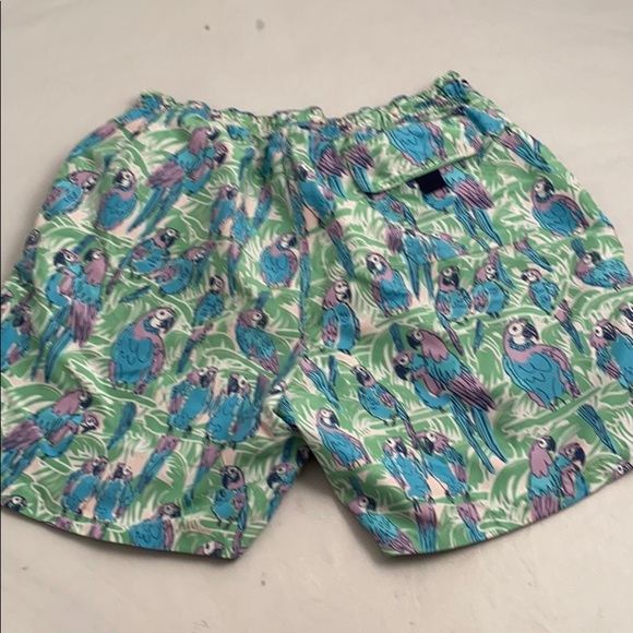 Vineyard Vines multicolor green blue purple swim trunks L - Picture 2 of 7